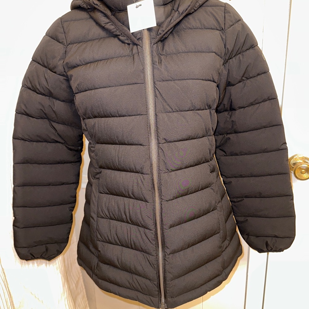 NWT DKNY Women's Everyday Outerwear Packable Stretchy Jacket Size M MSRP $220